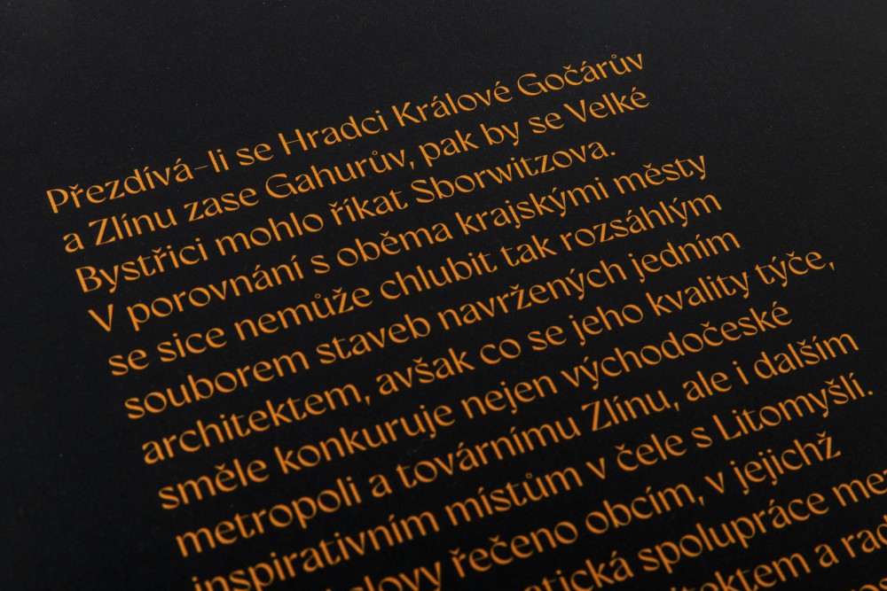 Architekt Michal Sborwitz a Velká Bystřice